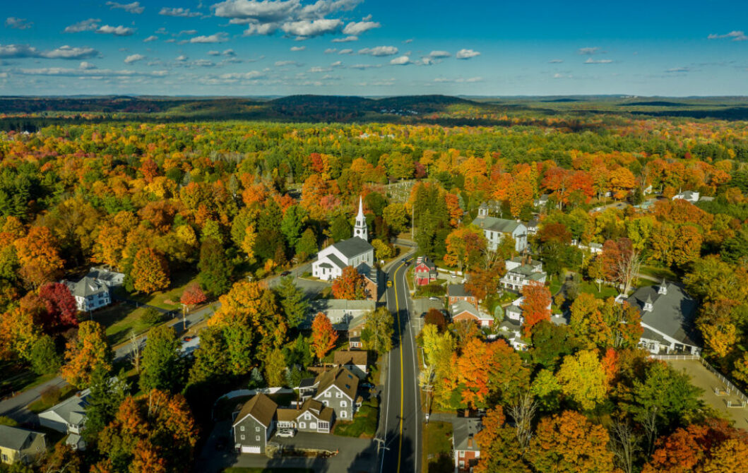 Autumn in New England (Pepperell, MA)
